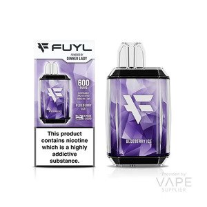 Dinner Lady FUYL Disposable Vape – Blueberry Ice