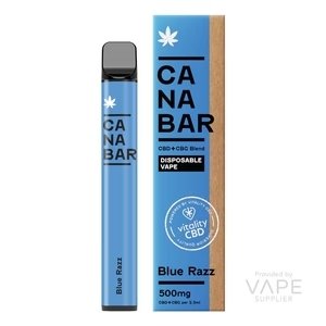 Canabar Blueberry Raspberry 500mg